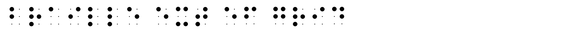 Braille Ext EF Grid image